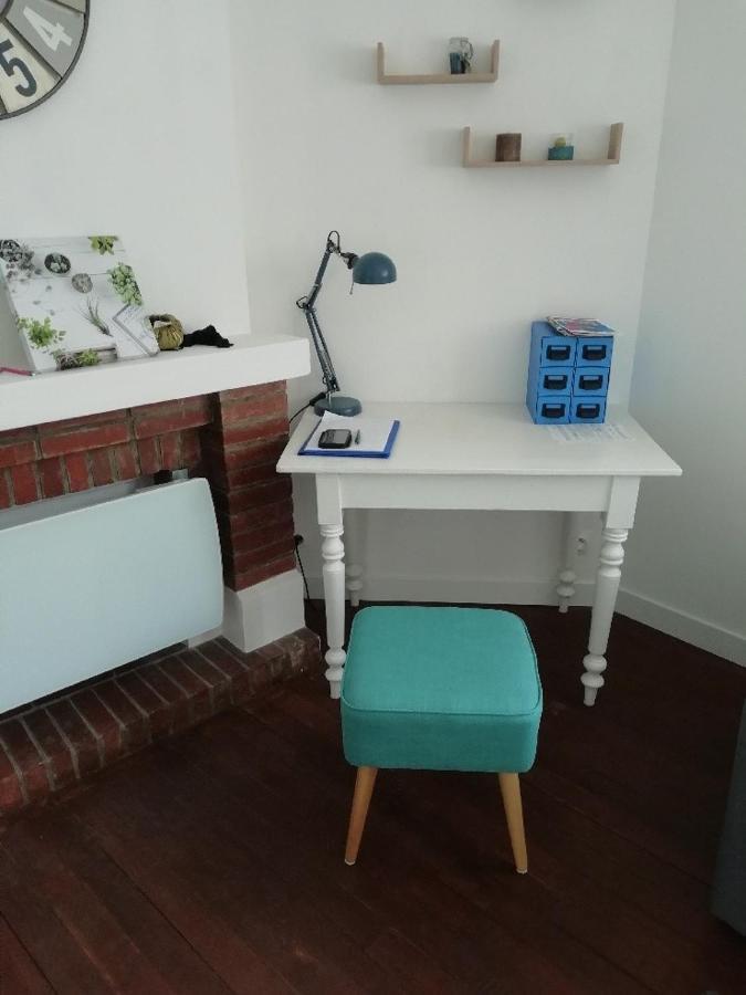 Studio 1 Min A Pied De La Mer Berck Bagian luar foto